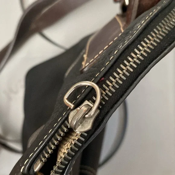 Vintage doony and Bourke leather packpack purse - Picture 8 of 10